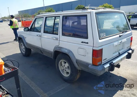 1989 Jeep Cherokee Laredo из США, поврежденный, VIN 1J4FJ58L1KL641947